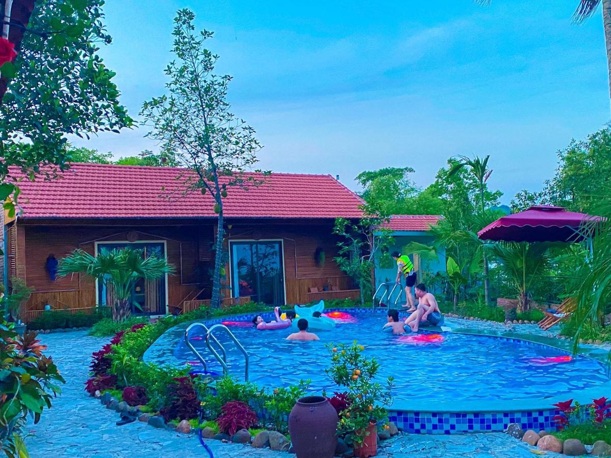 D&D Riverside Homestay Xuan Son Exteriör bild