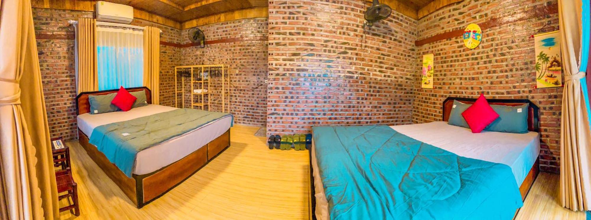 D&D Riverside Homestay Xuan Son Exteriör bild